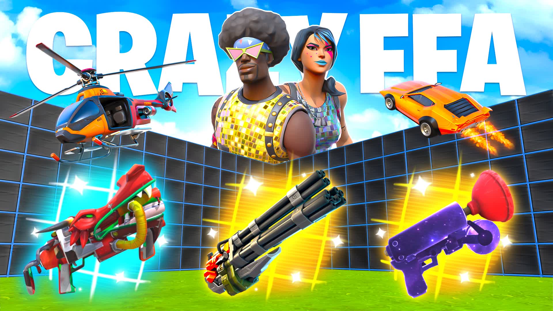 Crazy 1v1 FFA All Weapons
