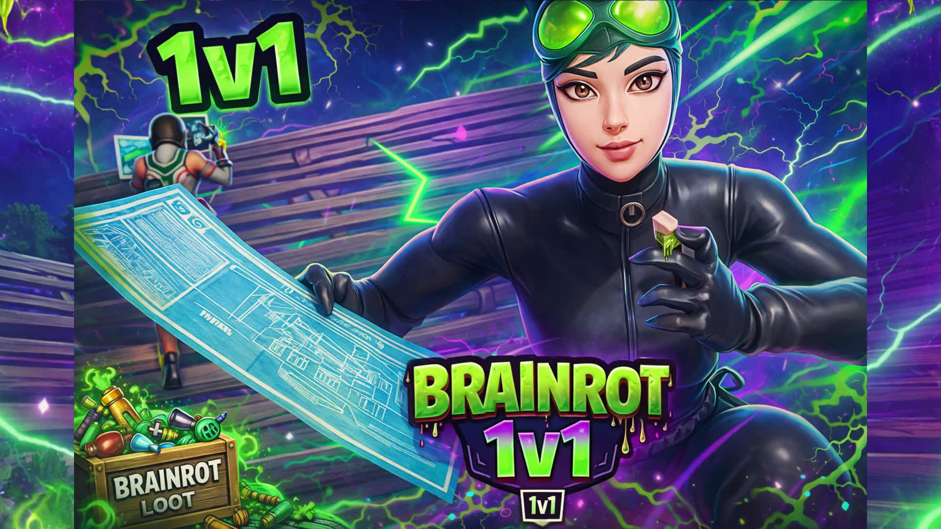 ブレインロッツビルドファイト1V1 🐸