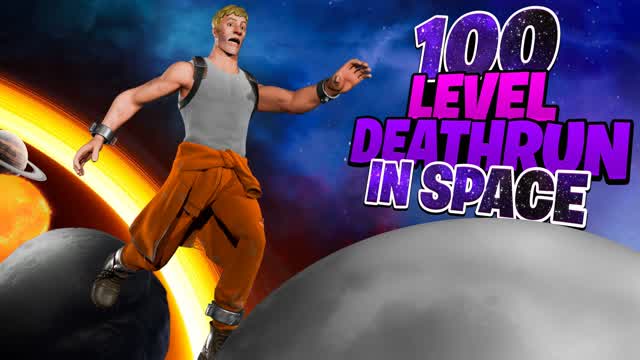 100 levels Deathrun in space