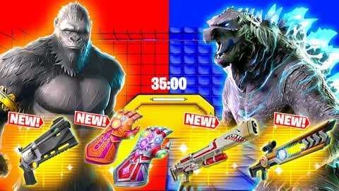 TEAM KONG VS TEAM GODZILLA đ´đľ