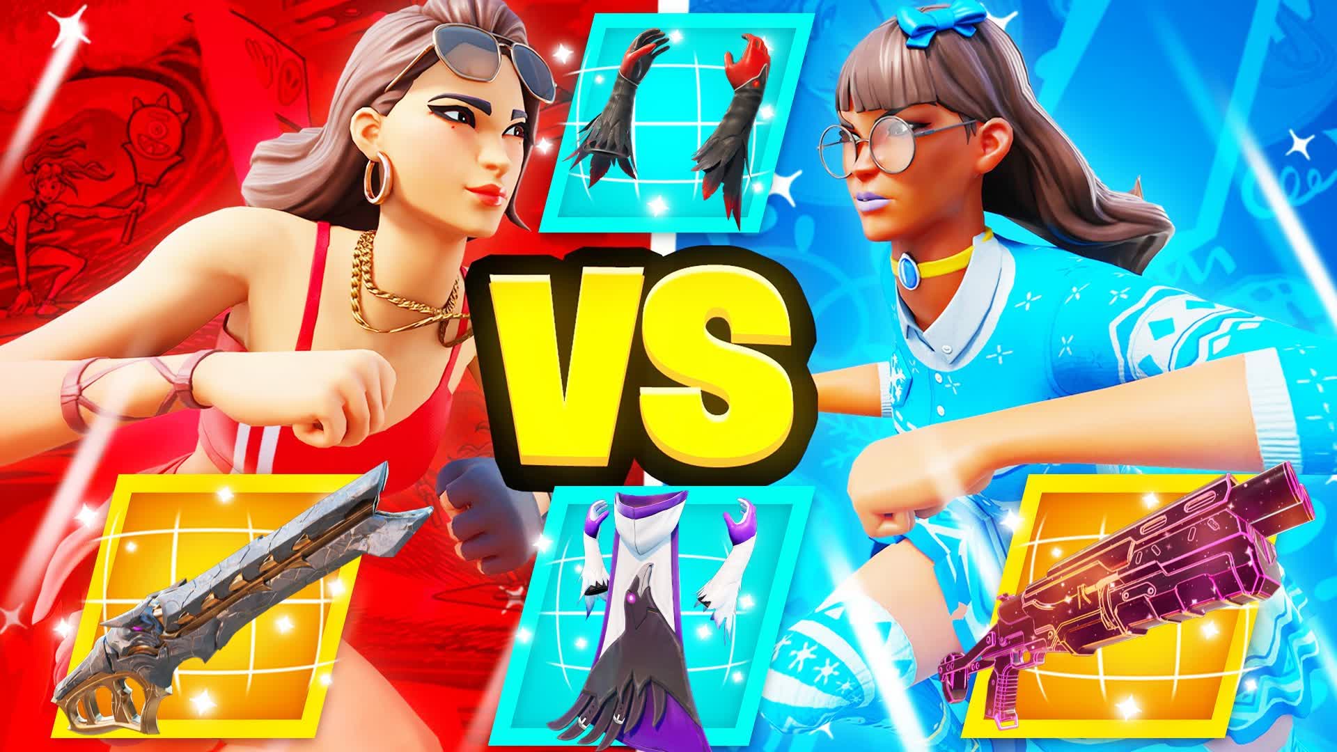 SUMMER RED VS BLUE 🔴🔵