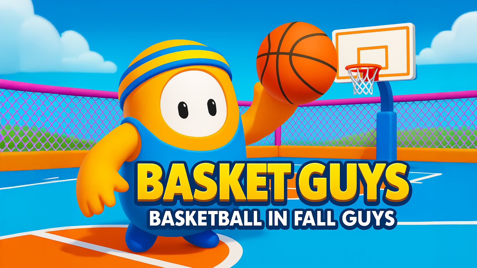 BASKET GUYS 🏀 BASKETBALL IN FALL GUYS
