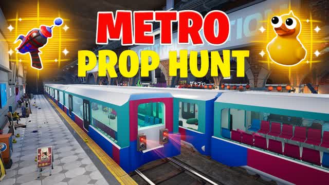 ESCONDITE METRO PROP HUNT 🚆 CACHE CACHE