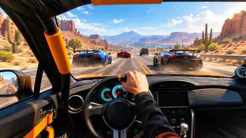 REAL DESERT DRIVING FFA 🌵🏜️