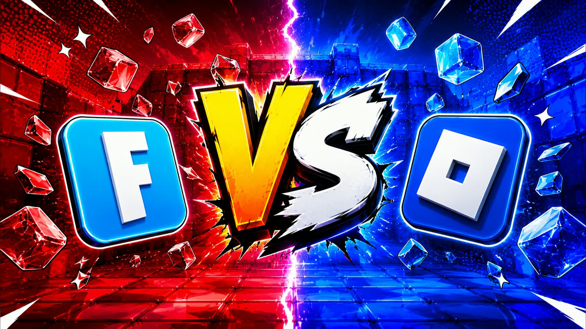 BIG RED VS BLUE! 🔴🔵 STORM WAR!