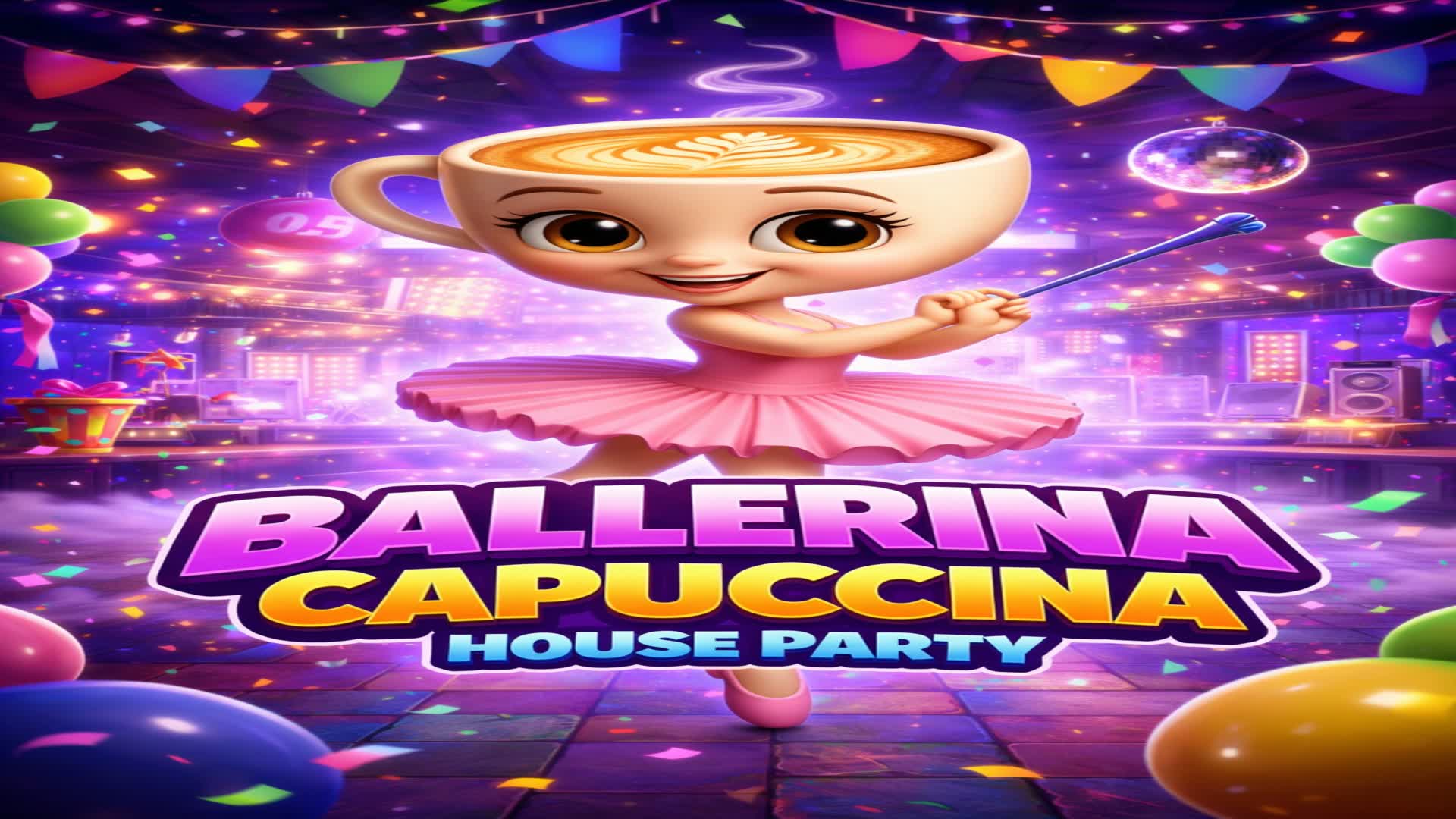 バレリーナ・カプッチーナ: ハウスパーティー 🪩