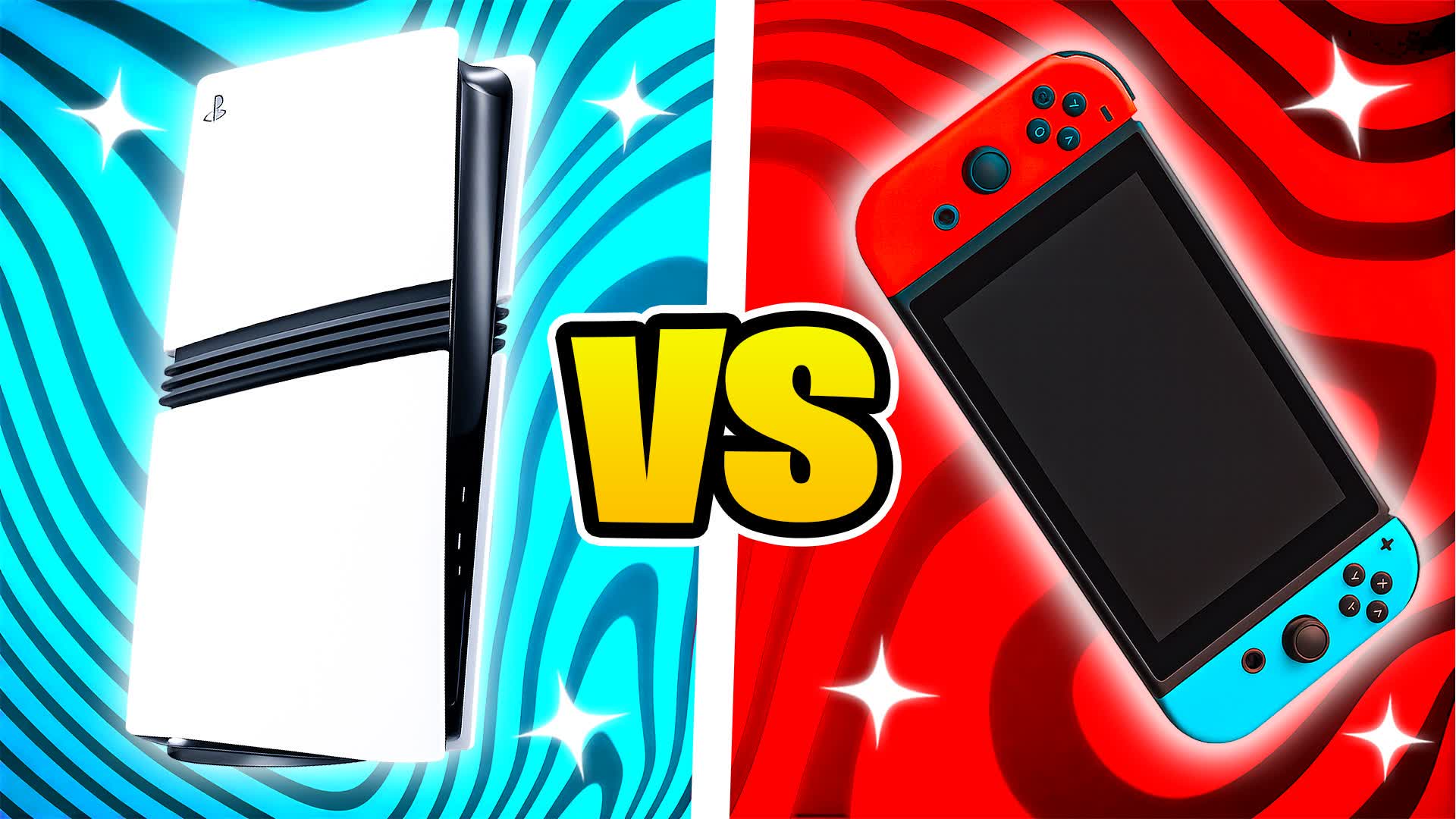 CRAZY CONSOLE VS CONSOLE🔴🔵 RED VS BLUE