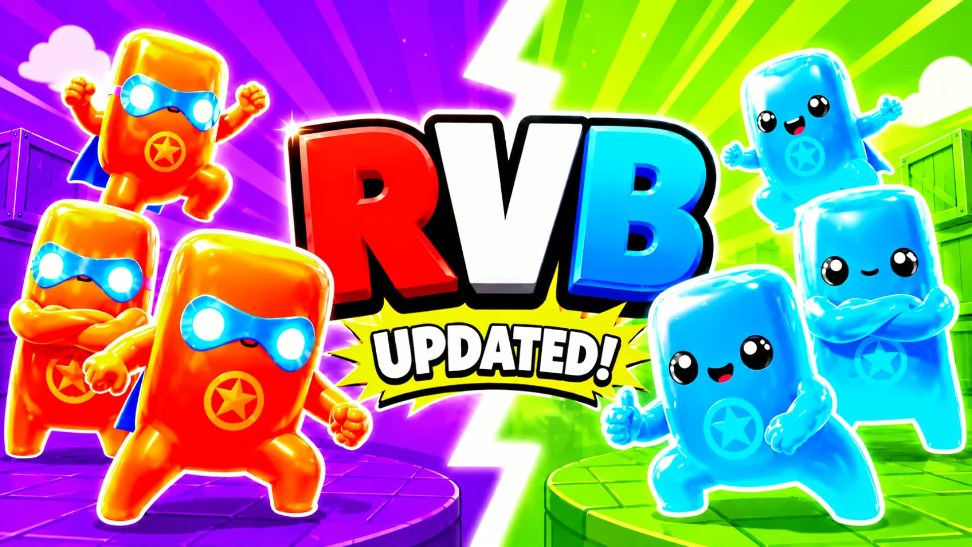RVB🚀KPOP DEMON👽🔴PURPLE VS GREEN 🔵