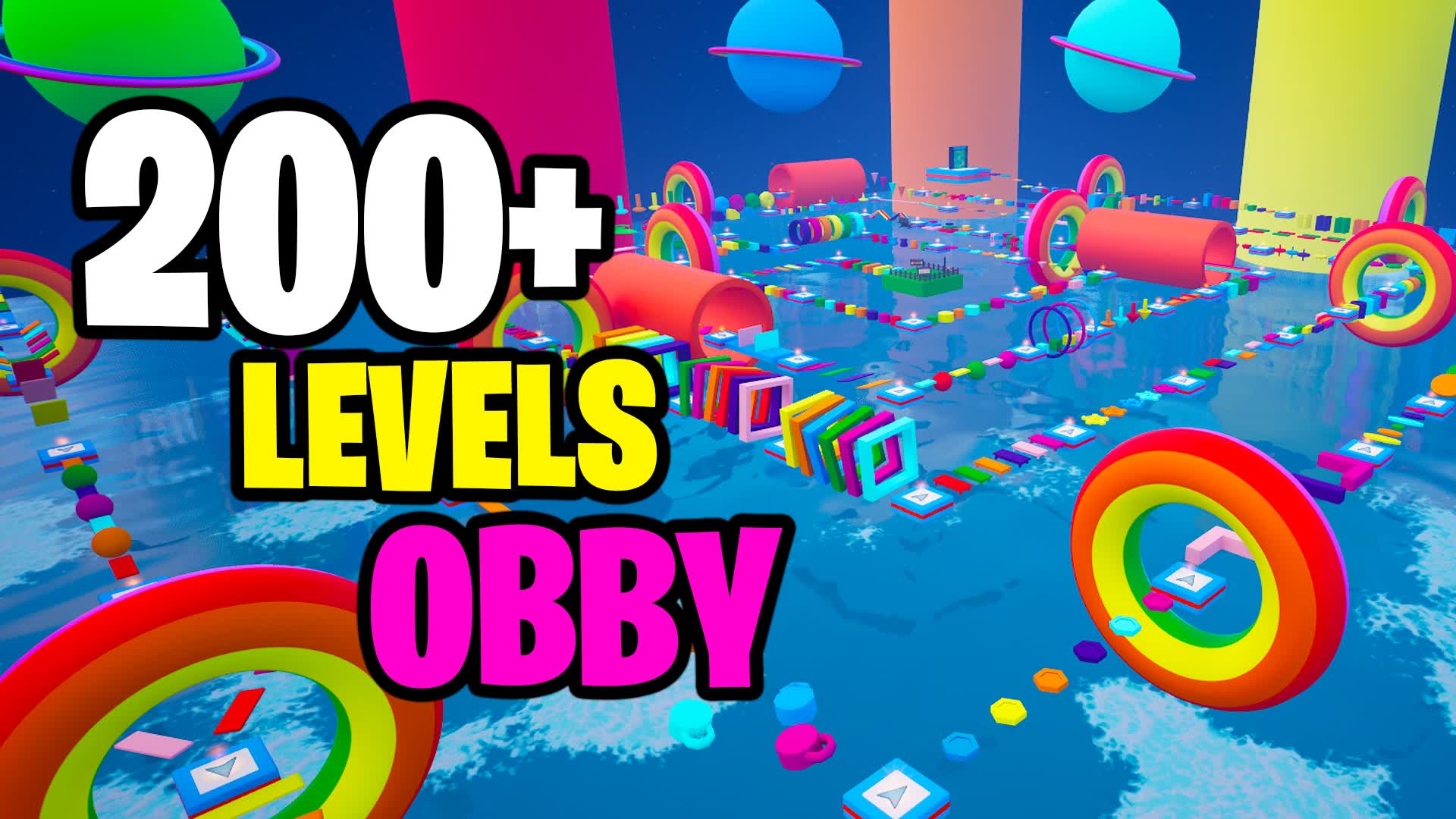 Classic Obby Parkour 200+ Levels 🌈