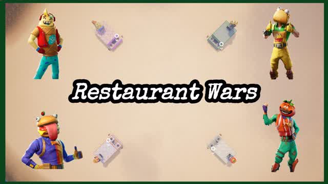 🍔 RESTAURANT WARS (Zone Wars) 🍕