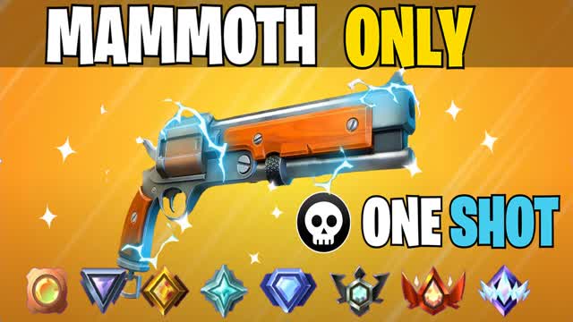 MEGA MAMMOTH ONLY 🎯 TILTED TOWERS 🔫