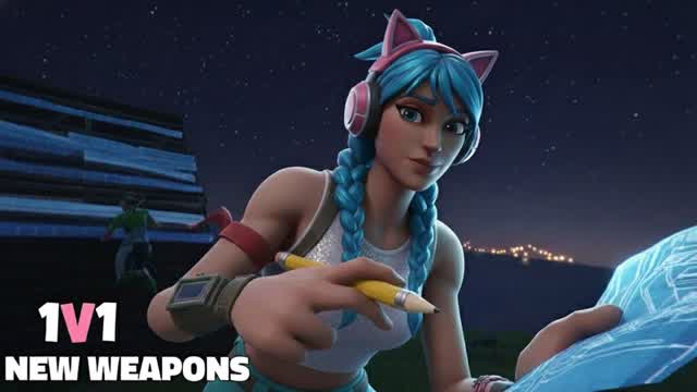 Pellistri 1v1 BUILD FIGHT [CH7 WEAPONS]