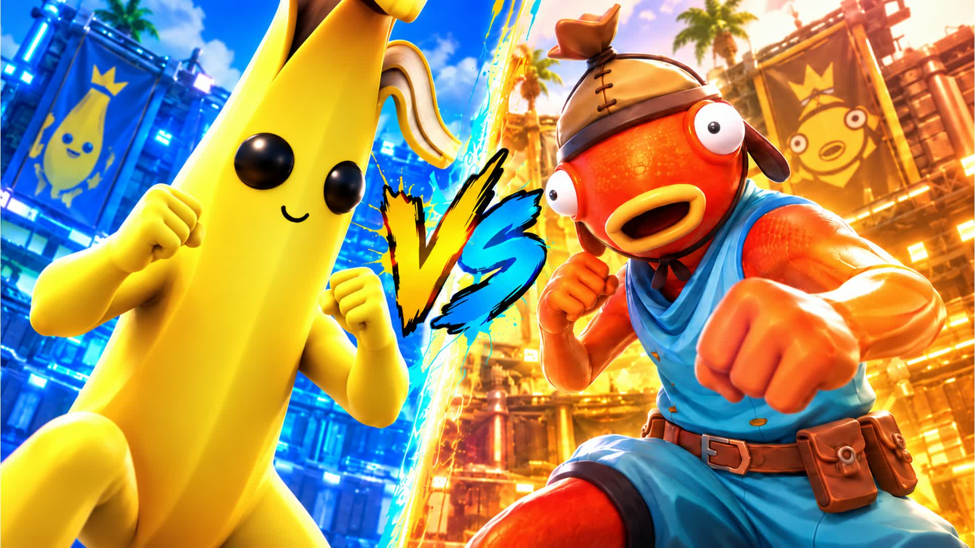 🍌PEELY VS FISHTICK 🐟