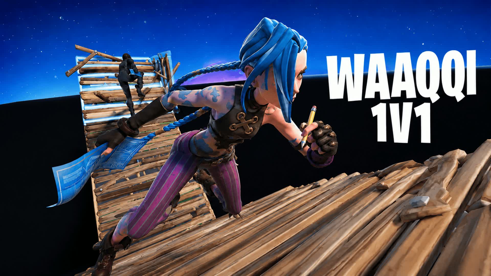 Waaqqi 1v1 Map (200 Pumps)