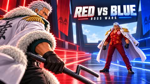 RED VS BLUE ⚔️ BOSS WARS