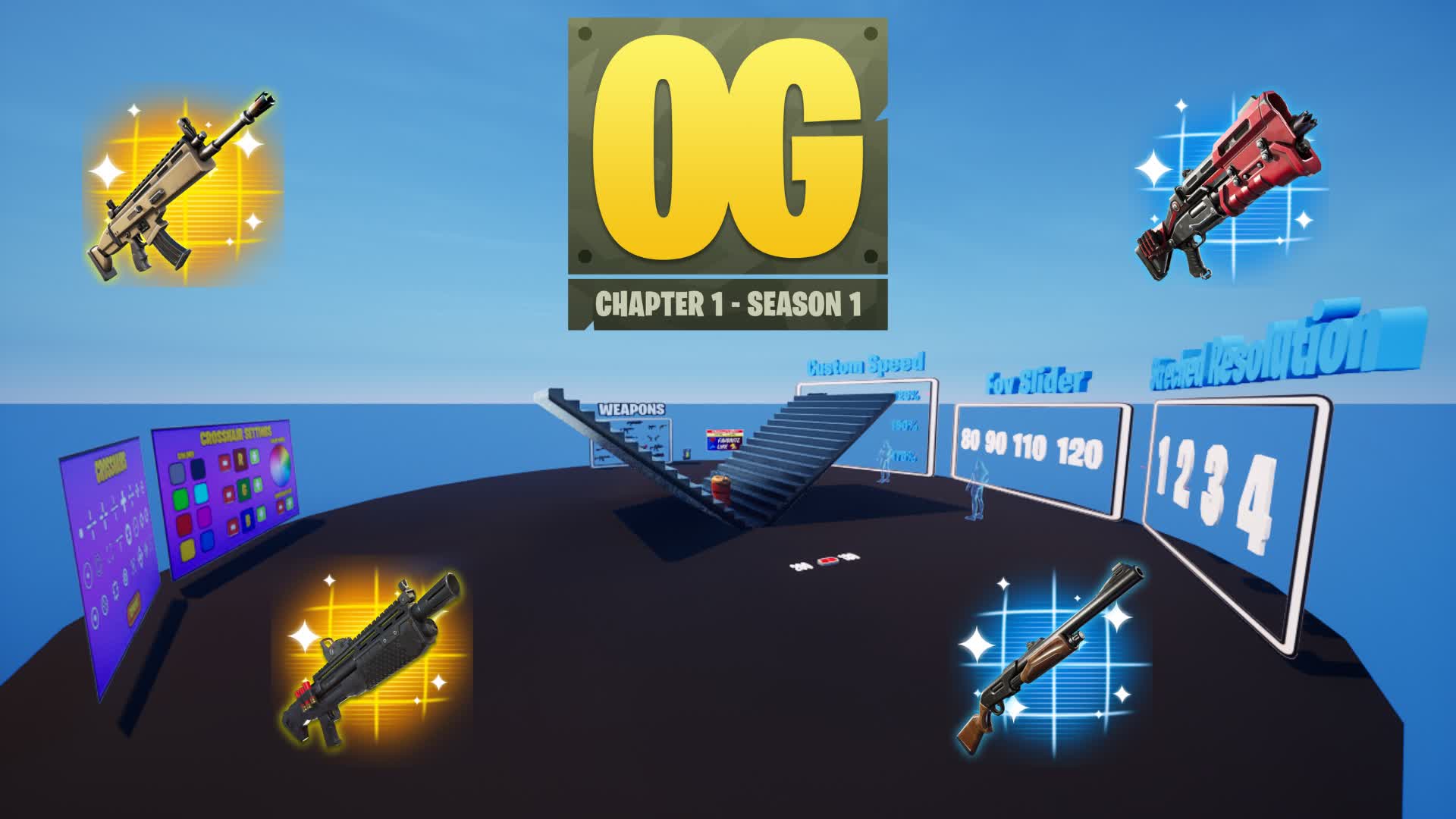1v1 OG map