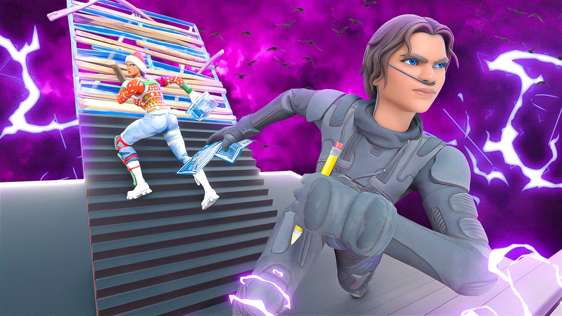 🏆MUSIC 1V1 BUILD FIGHTS✨(110+ SONGS)