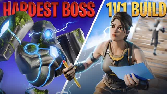 Boss fight 🗿 1v1 Build fight