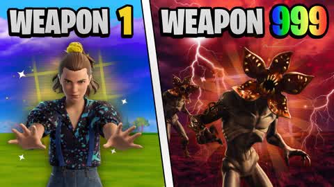 🔴STRANGER THINGS GUN GAME 🔫 ONE SHOT🎯