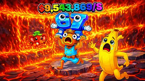 ESCAPE LAVA FOR BRAINROTS