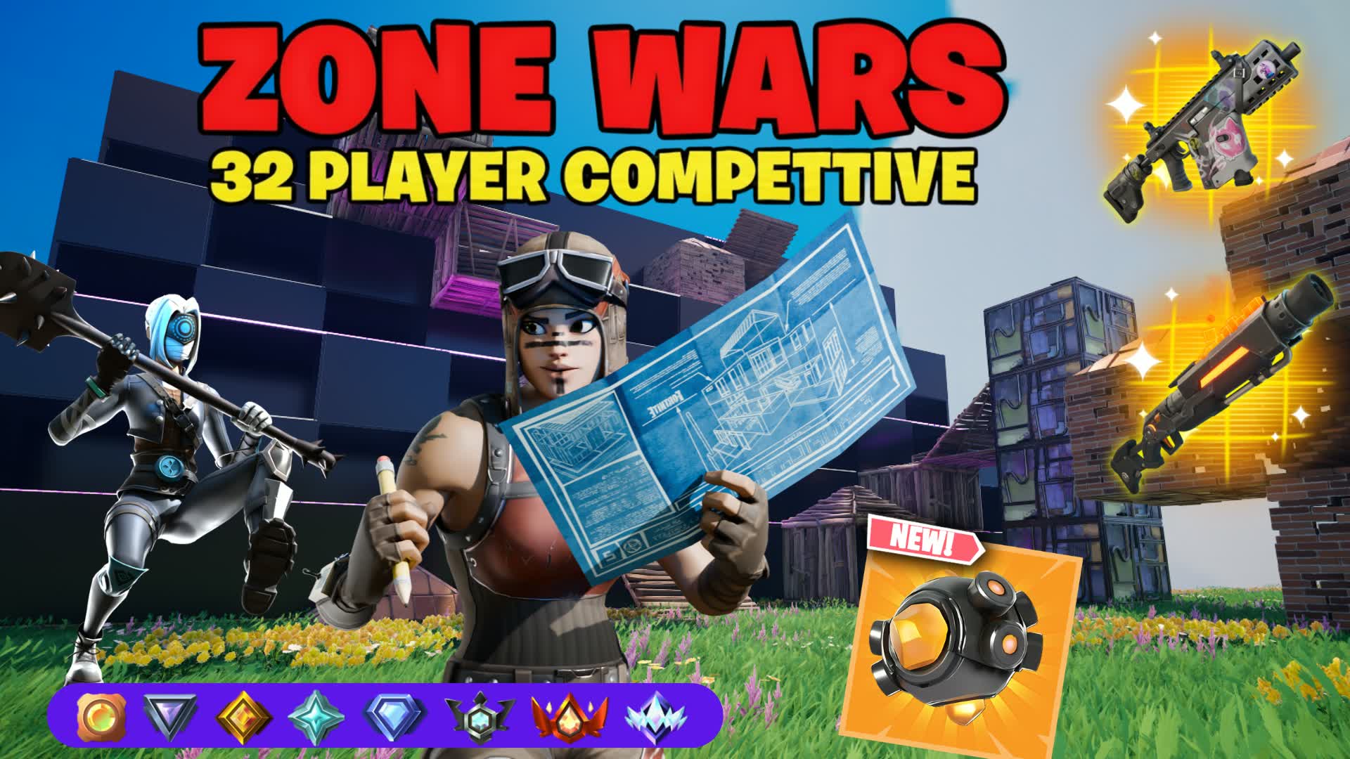 ZONE WARS 32 PLAYER COMPETITIVE
