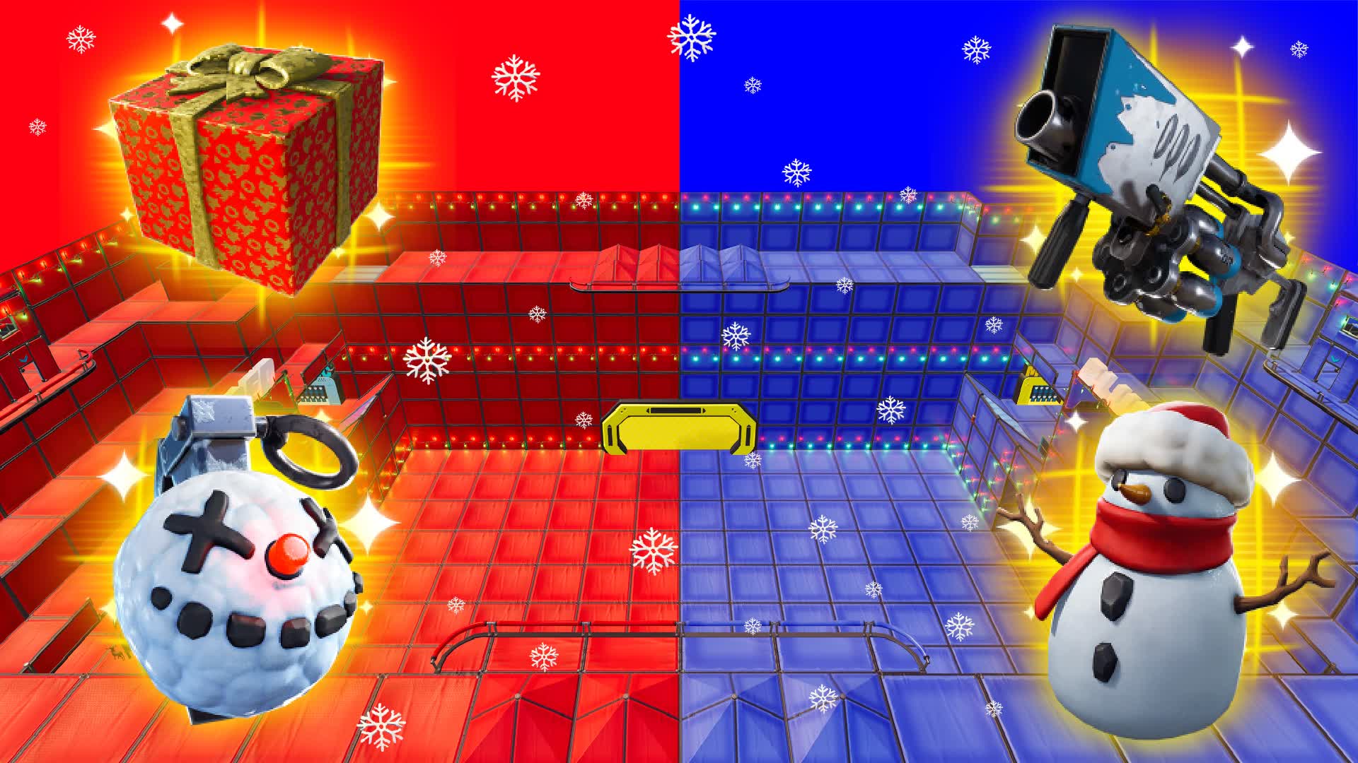 ❄SNOWY❄🔴RED VS BLUE🔵