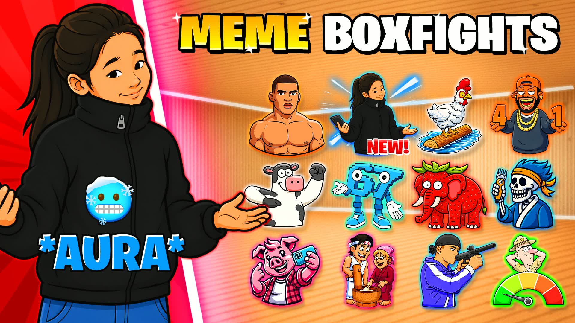 🧠 BRAINROTボックスファイト 📦 ミームボックスPVP 📦