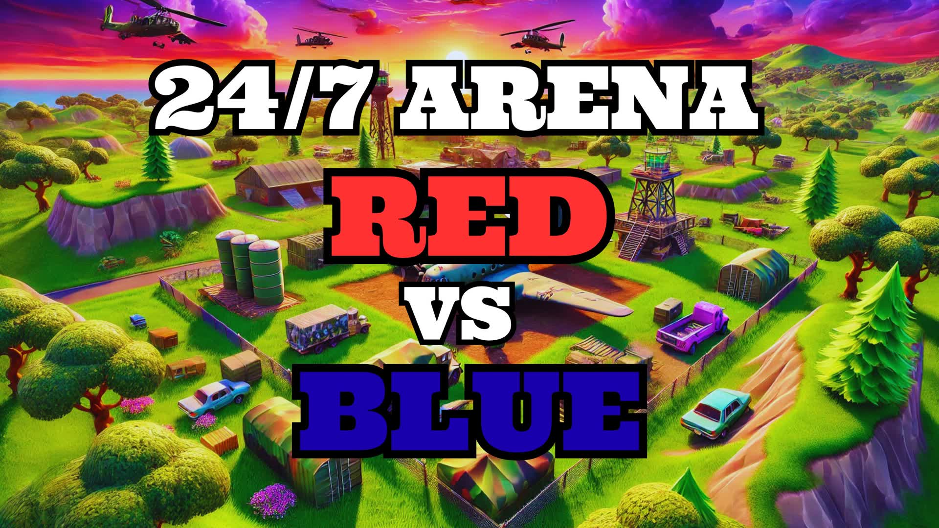 Red vs Blue Arena 24/7