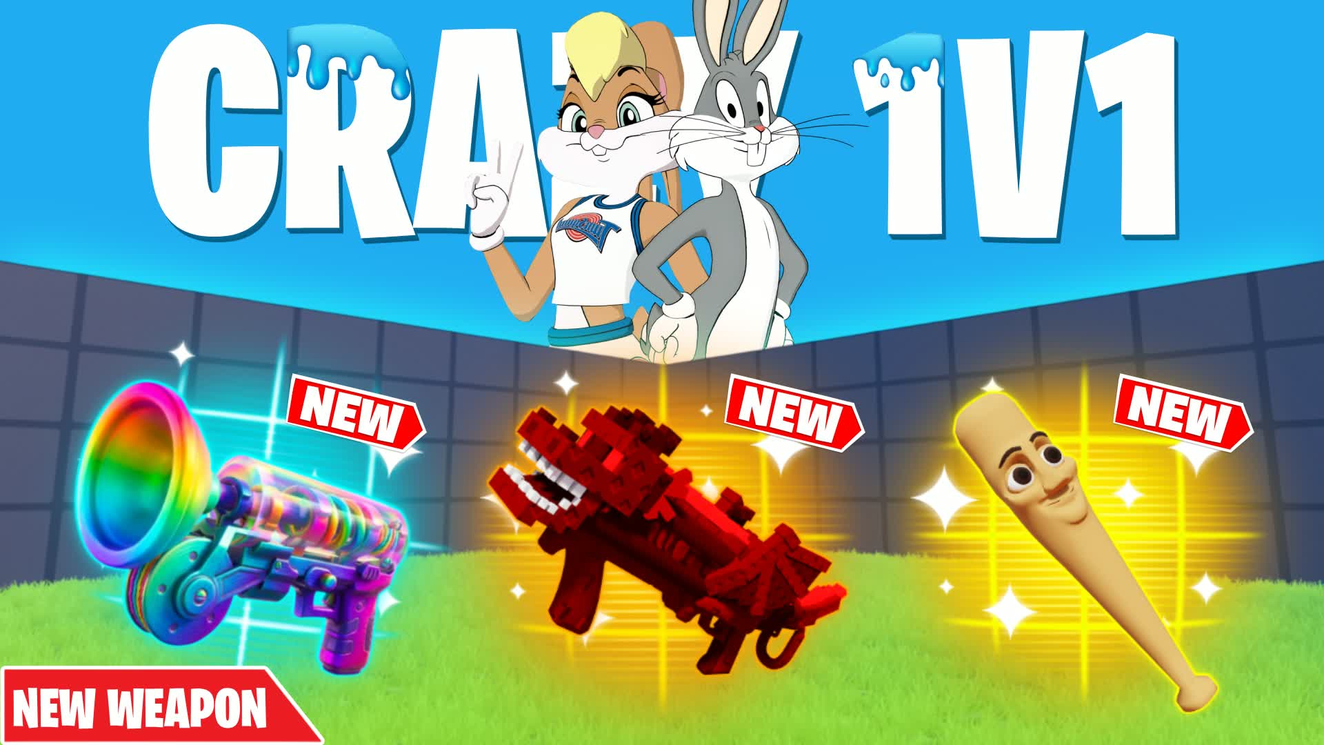 MEGA CRAZY 1V1 FFA - ALL GUNS