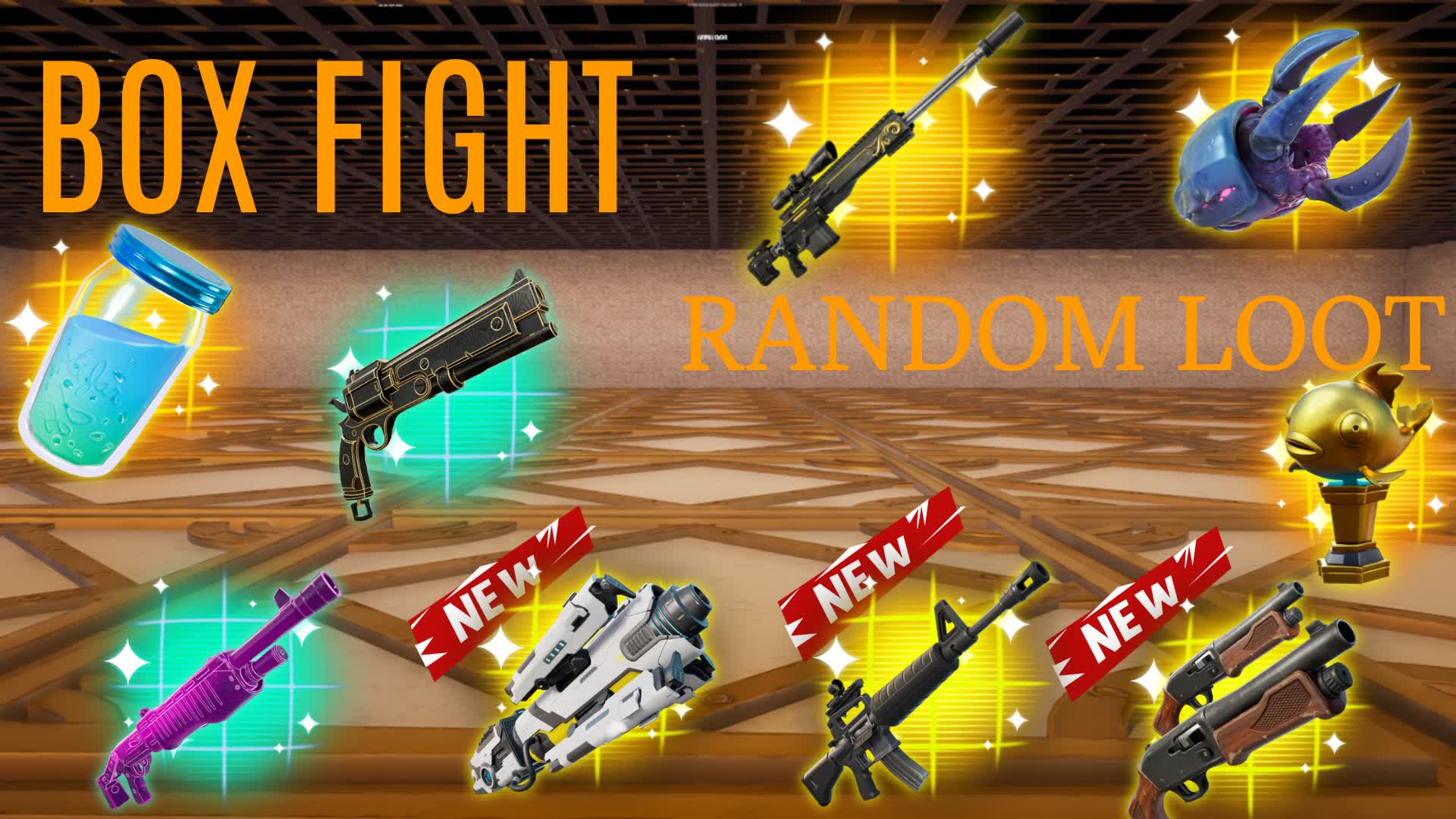 BOX FIGHT CON ARMAS ALEATORIAS 2