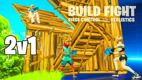 2V1 BUILD FIGHT [PIECE, REALISTICS, 1V2]