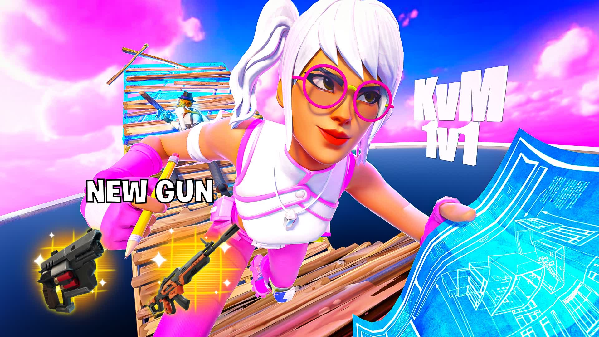 KvM buildfight 1v1