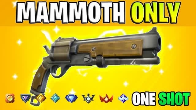 MAMMOTH PISTOL ONLY 🎯 ONE SHOT DRIVE 🚗