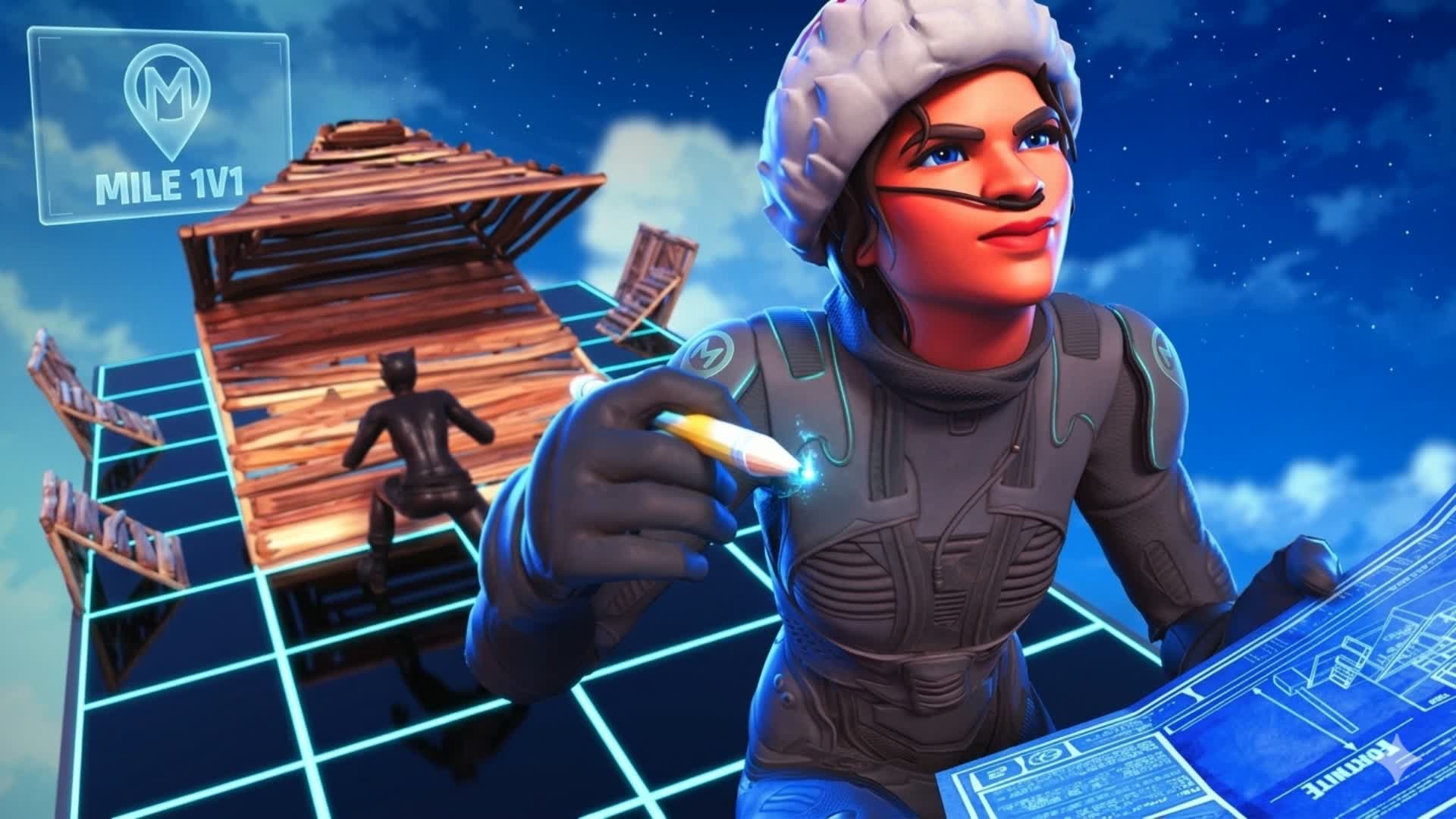 マイル1V1マップ