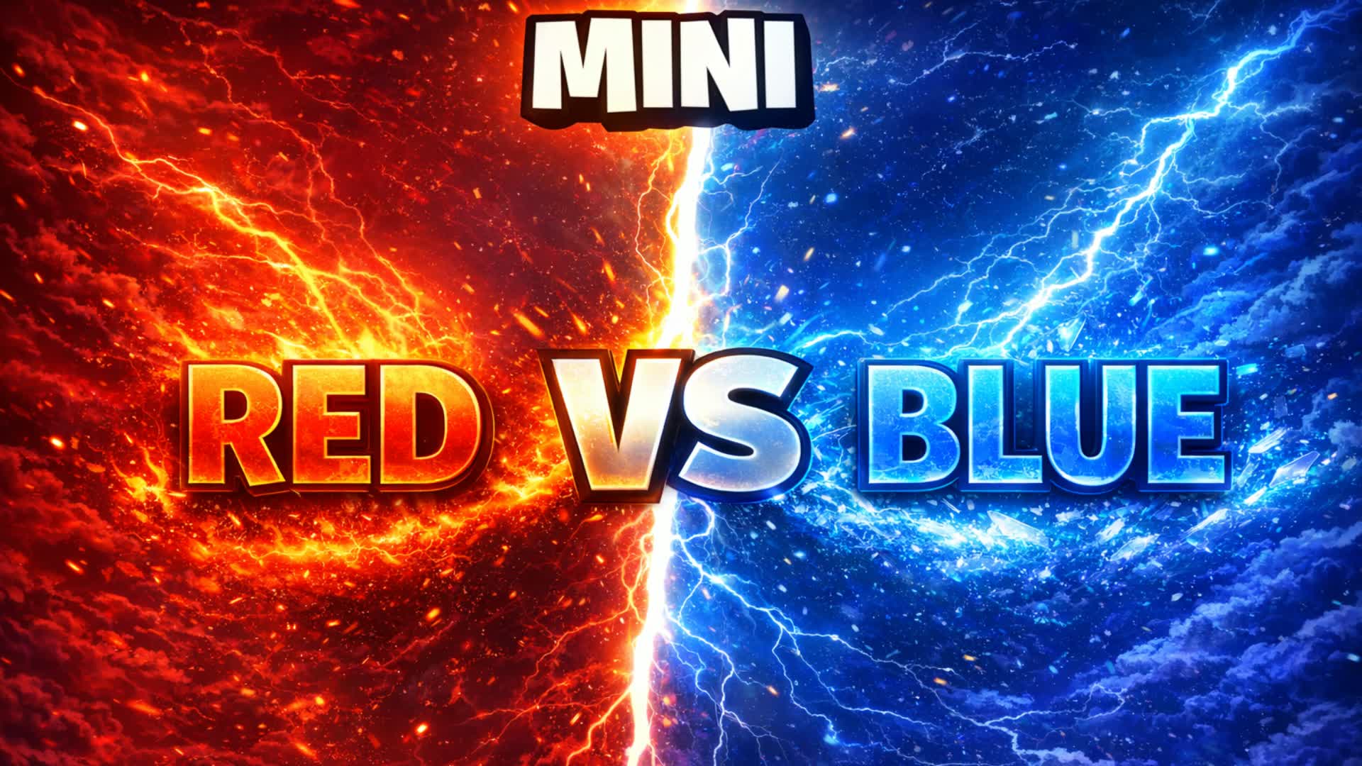 ミニ レッドvsブルー 🔴 🔵