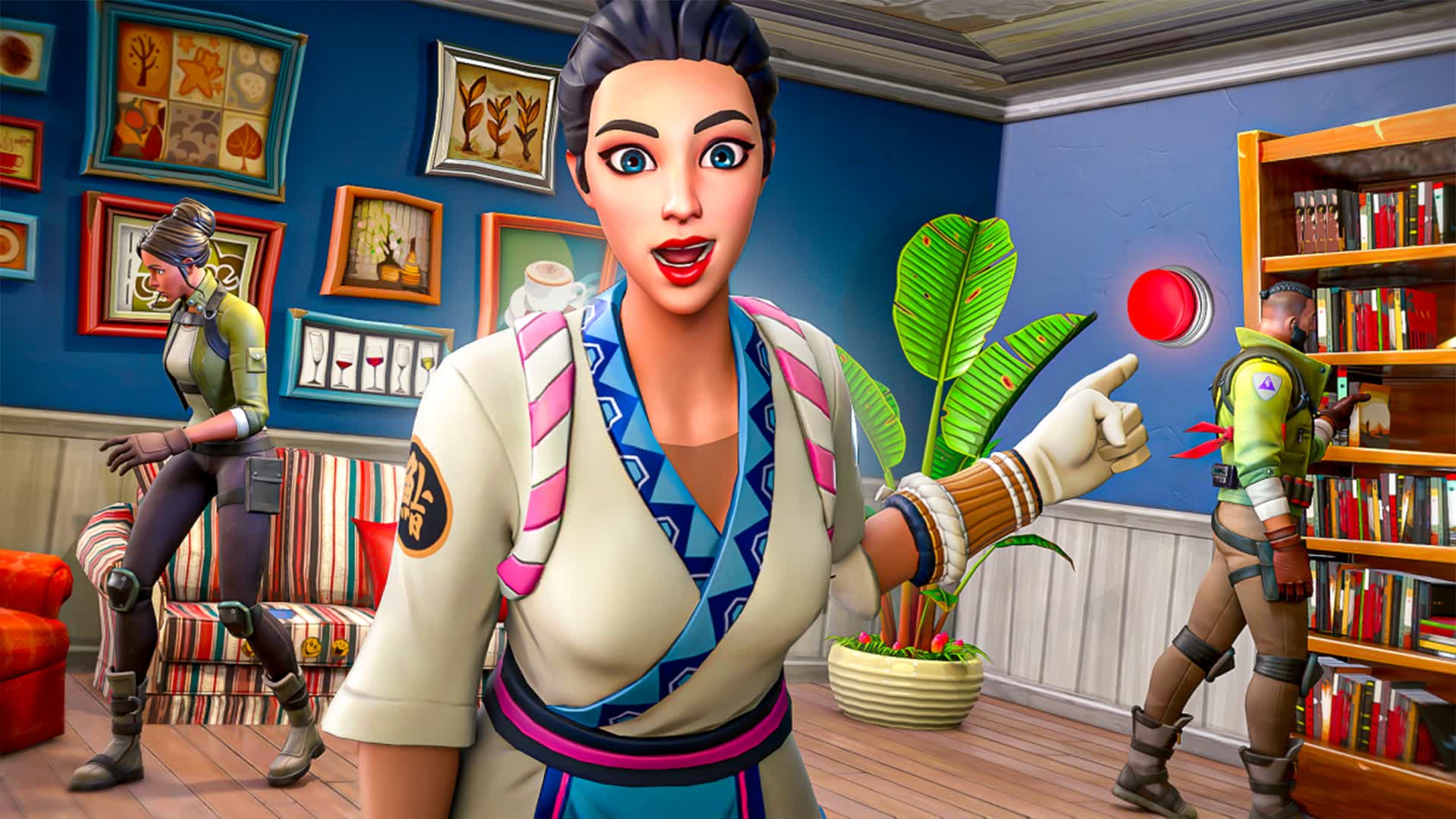 Find The Button 🔴 145698127329 by soush Fortnite Creative Map Code