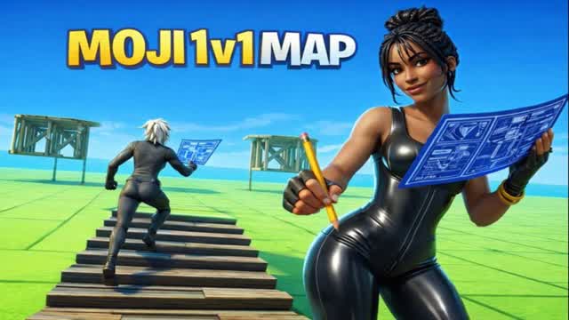 MOJI 0 Delay 1v1 Map