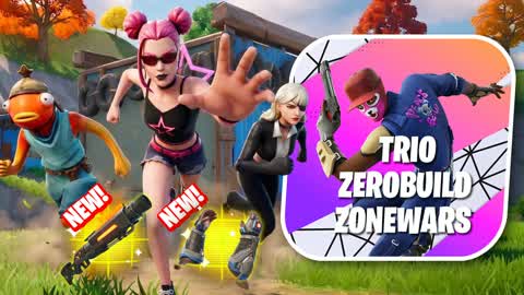 TRIO ZERO BUILD ZONEWARS [ENDGAME]