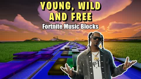 Young, Wild And Free Music Blocks Cover