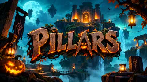 Halloween Pillars