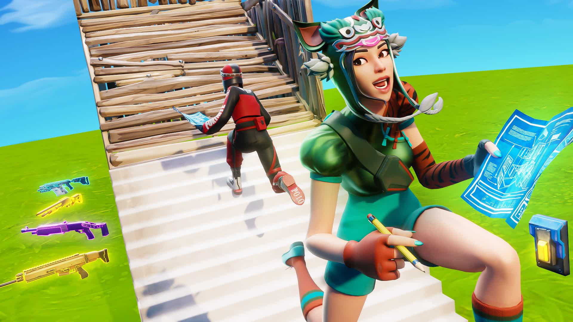 AFFE X NAXY 1v1 BUILDFIGHTS!