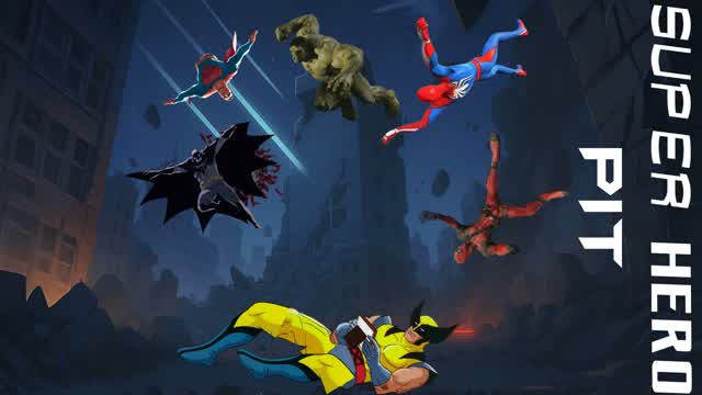 SUPER HEROES PIT 🦸 HERO RANKEDS FIGHTS