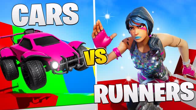 🚗 CARS VS RUNNERS 🏃