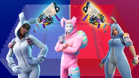 UPDATE🐇🐣 CRAZY EASTER RED VS BLUE 🔴🔵