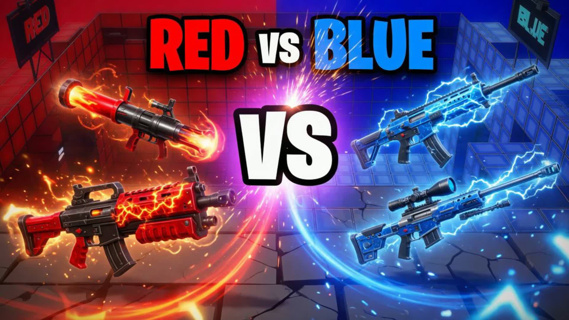 RED vs BLUE: PRO FIGHT ARENA ⚡
