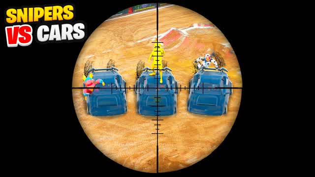 Crazy Cars VS Snipers