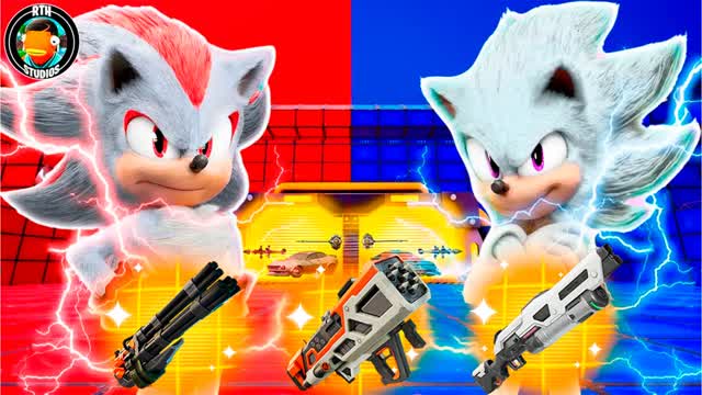 RED VS BLUE 🔵SONIC & SHADOW🔴