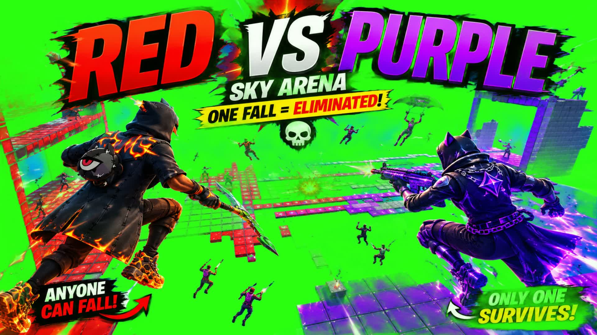 RED VS PURPLE: SKY ARENA