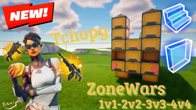 Tchopy 1v1-2v2-3v3-4v4: Zone Wars