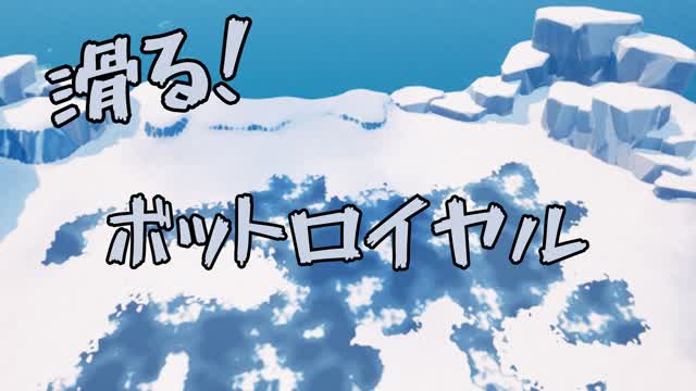滑るマップでボットを100体倒そう！